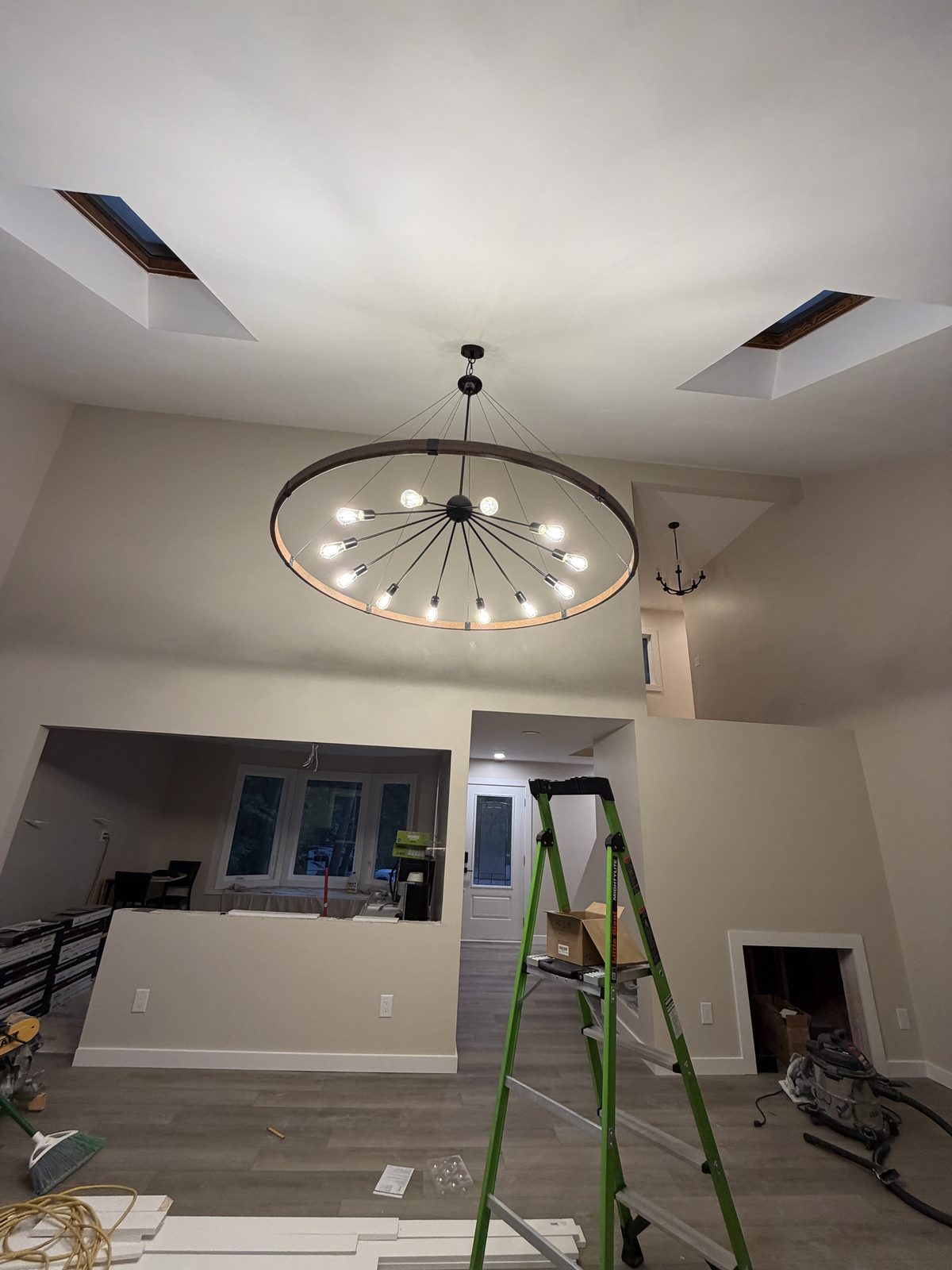 Electrical work by Spotlight Electric, Wake Forest, NC